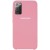 Чехол для Samsung Galaxy Note 20 - Silicone Cover (AAA) (Розовый / Light pink)