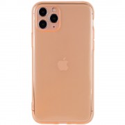 Матовий напівпрозорий TPU чохол для Apple iPhone 11 Pro (5.8") з захистом камери (Помаранчевий / Orange)