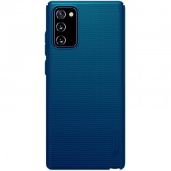 Чехол для Samsung Galaxy Note 20 - Nillkin Matte (Бирюзовый / Peacock blue)