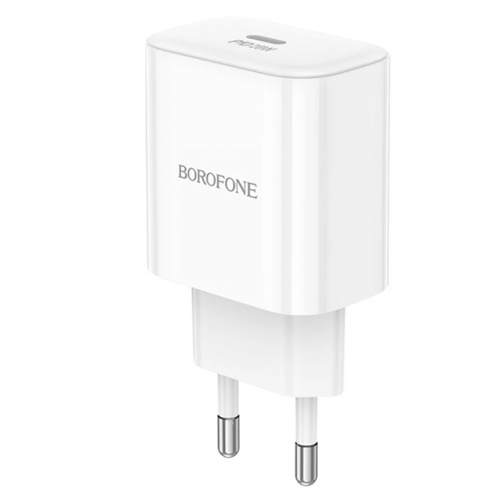 Зарядное устройство Borofone BA81A PD20W (1USB-C), White
