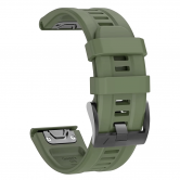 Силіконовий ремінець для годинників Garmin Fenix, forerunner - QuickFit 22 мм, ArmyGreen Силіконовий ремінець для годинників Garmin Fenix, forerunner - QuickFit 22 мм, ArmyGreen