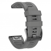 Силіконовий ремінець для годинників Garmin Fenix, forerunner - QuickFit 22 мм, Gray Силіконовий ремінець для годинників Garmin Fenix, forerunner - QuickFit 22 мм, Gray