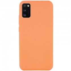 Чехол для Samsung Galaxy A41 - Silicone Cover Full without Logo (A) (Оранжевый / Papaya)
