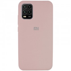 Чехол для Xiaomi Mi 10 Lite - Silicone Cover Full Protective (AA) (Розовый / Pink Sand)
