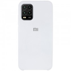 Чехол для Xiaomi Mi 10 Lite - Silicone Cover (AAA) (Белый / White)