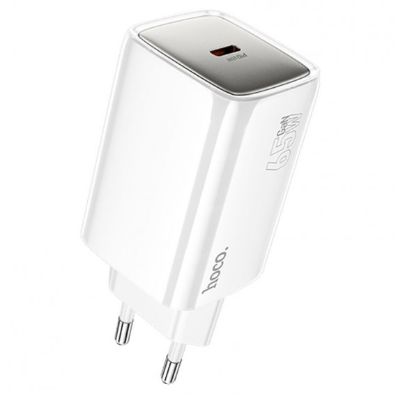 Блок живлення Hoco N48 Glorious PD65W (1USB-C) White