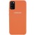 Чохол для Samsung Galaxy A41 - Silicone Cover Full Protective (AA) (Помаранчевий / Apricot)