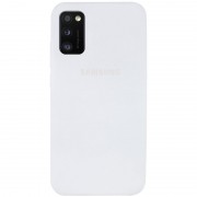 Чохол для Samsung Galaxy A41 - Silicone Cover Full Protective (AA) (Білий / White)