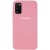 Чохол для Samsung Galaxy A41 - Silicone Cover Full Protective (AA) (Рожевий / Pink)