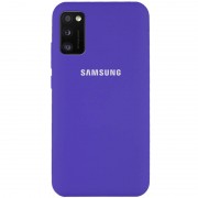 Чохол для Samsung Galaxy A41 - Silicone Cover Full Protective (AA) (Фіолетовий / Purple)