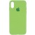 Чехол для Apple iPhone XR (6.1") Silicone Case Full Protective (AA) (Мятный / Mint)