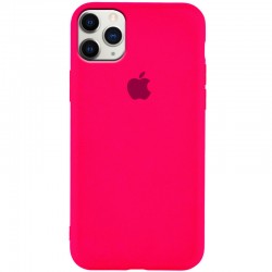 Чехол для Apple iPhone 11 Pro (5.8") - Silicone Case Slim Full Protective (Розовый / Shiny pink)
