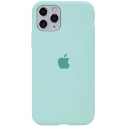 Чохол для Apple iPhone 11 Pro Max (6.5") - Silicone Case Full Protective (AA) (Бірюзовий / Turquoise)