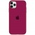 Чохол для Apple iPhone 11 Pro Max (6.5") - Silicone Case Full Protective (AA) (Бордовий / Maroon)