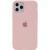 Чехол для Apple iPhone 11 Pro Max (6.5") - Silicone Case Full Protective (AA) (Розовый / Pink Sand)
