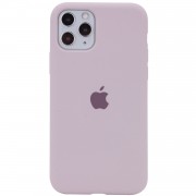 Чохол для Apple iPhone 11 Pro Max (6.5") - Silicone Case Full Protective (AA) (Сірий / Lavender)