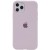 Чехол для Apple iPhone 11 Pro Max (6.5") - Silicone Case Full Protective (AA) (Серый / Lavender)