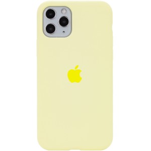 Чохол для Apple iPhone 11 Pro (5.8") - Silicone Case Full Protective (AA) (Жовтий / Mellow Yellow)
