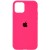 Чехол для Apple iPhone 11 Pro (5.8") - Silicone Case Full Protective (AA) (Розовый / Barbie pink)