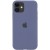 Чохол для Apple iPhone 11 (6.1") - Silicone Case Full Protective (AA) (Темний Синій / Midnight Blue)