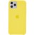 Чохол для Apple iPhone 11 Pro Max (6.5") - Silicone Case (AA) (Жовтий / Yellow)
