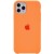 Чохол для Apple iPhone 11 Pro Max (6.5") - Silicone Case (AA) (Помаранчевий / Papaya)