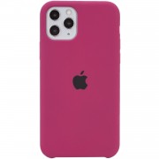 Чохол для Apple iPhone 11 Pro Max (6.5") - Silicone Case (AA) (Бордовий / Maroon)