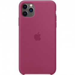 Чохол для Apple iPhone 11 Pro Max (6.5") - Silicone Case (AA) (Малиновий / Pomegranate)