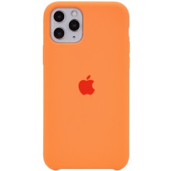 Чохол для Apple iPhone 11 Pro (5.8") - Silicone Case (AA) (Помаранчевий / Papaya)