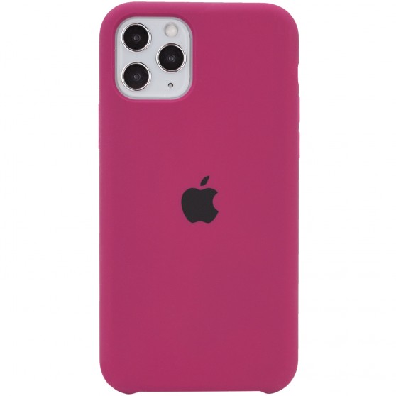 Чохол для Apple iPhone 11 Pro (5.8") - Silicone Case (AA) (Бордовий / Maroon)