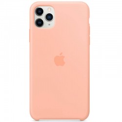Чохол для Apple iPhone 11 Pro Max (6.5") - Silicone case (AAA) (Помаранчевий / Grapefruit)