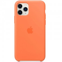 Чехол для Apple iPhone 11 Pro Max (6.5") - Silicone case (AAA) (Оранжевый / Vitamin C)