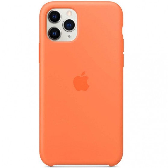 Чохол для Apple iPhone 11 Pro (5.8") - Silicone case (AAA) (Помаранчевий / Vitamin C)