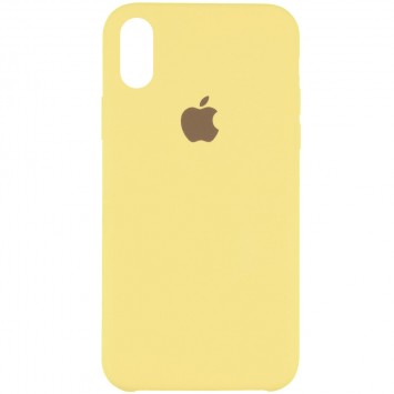 Чохол для Apple iPhone XR (6.1") Silicone Case (AA) (Золотий / Gold)