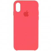 Чохол для Apple iPhone XR (6.1") Silicone Case (AA) (Кавуновий / Watermelon red)