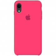 Чохол для Apple iPhone XR (6.1") Silicone Case (AA) (Рожевий / Barbie pink)