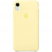 Чохол для Apple iPhone XR (6.1") Silicone Case (AA) (Жовтий / Mellow Yellow)