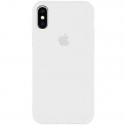 Чохол для Apple iPhone XS Max (6.5") Silicone Case Slim Full Protective (Білий / White)