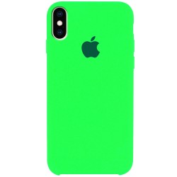 Чехол Silicone Case (AA) для Apple iPhone X (5.8"") / XS (5.8"")