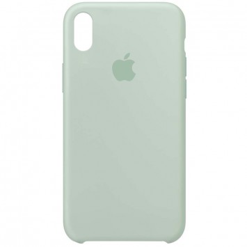 Чохол для Apple iPhone X (5.8") / XS (5.8") Silicone Case (AA) (Бірюзовий / Beryl)