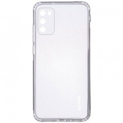 TPU чехол для Samsung Galaxy A02s GETMAN Clear 1,0 mm (Бесцветный (прозрачный))