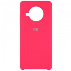 Чохол для Xiaomi Mi 10T Lite / Redmi Note 9 Pro 5G Silicone Cover (AAA) (Рожевий / Shiny pink)