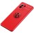 TPU чехол для Xiaomi Mi 11 Deen ColorRing под магнитный держатель (opp) (Красный / Красный)