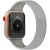 Ремінець для Apple watch 42mm/44mm 177mm (9) Solo Loop (Сірий / Mist Blue)