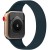 Ремінець для Apple watch 42mm/44mm 177mm (9) Solo Loop (Зелений / Forest green)
