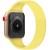 Ремінець для Apple watch 42mm/44mm 177mm (9) Solo Loop (Жовтий / Ginger)