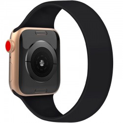 Ремешок для Apple watch 38mm/40mm 177mm Solo Loop (9) (Черный / Black)