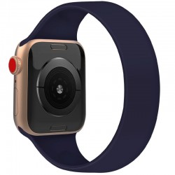 Ремешок для Apple watch 38mm/40mm 170mm Solo Loop (8) (Темно-синий / Midnight blue)