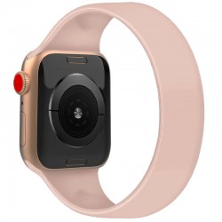 Ремешок для Apple watch 38mm/40mm 150mm Solo Loop (5) (Розовый / Pink Sand)