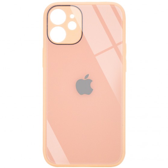 TPU+Glass чехол GLOSSY Logo Full camera (opp) для Apple iPhone 12 mini (5.4"")